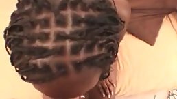 Ebony teen went to a porn video casting to suck a rock hard dick and get fucked