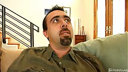 Dani is often having sex with her step- son and his girlfriends, because she likes threesomes