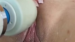 Busty babe is moaning while getting an exciting pussy massage from a guy she likes a lot