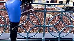Walking in latex clothes in Prague Porn Videos - Tube8