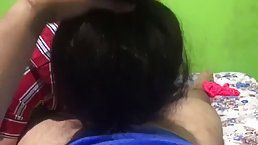 Horny woman with big tits is riding a rock hard dick in front of a hidden camera