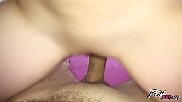 POV Bitch - Crazy black hair bitch like it hard and scr