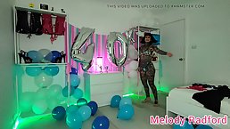 Sheer Pink and Blue Micro Bikini Try on Melody Radford Onlyfans | xHamster