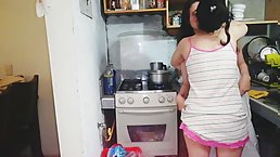Amateur latin lesbian couple