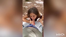Curvy latina doggystyled outdoors then home