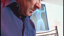 Busty teen gives pussy for older man
