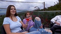 Russian teen gets fucked POV