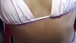 Vintage porn with masked brunette lady 