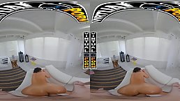 Hot brunette Demi Diveena gives ass very deep