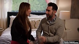 Big tits asian MILF fucks with her BF