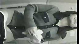 Japanese girl peeing in a WC