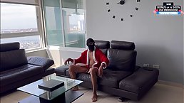 Amateur black babe doggystyled by her stepson