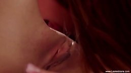 Horny lesbians girls fingering pussies