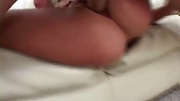 Big tits blonde MILF gets her ass fucked hard