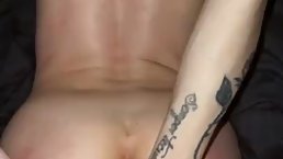 Amateur girl gets anally fucked from behind