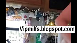 Amateur houswife try-on underware on cam