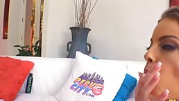 Big tits & ass MILF Britney Amber gets her booty railed and creampied
