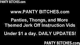 Mature ladies talking about panty fetish femdom and JOI (jerk-off instruction)