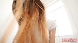 Poor Student Wants A Job At A Fitness Studio and Has To Fuck Owner During Interview Porn Videos - Tube8