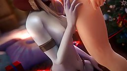 Sylvanas Windrunner from Warcraft gives blowjob