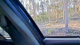 Nice ass Asian girl gets fucked in the woods