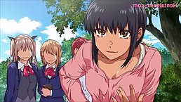 Horny virgin student Hentai cartoon