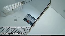Black asian girl with nice tits bounces her ass on dick POV