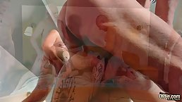 Young skanky Eden Ivy gets geriactric gangbang