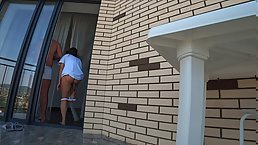 Slutty wife brought a neighbor into the house and cheated on her husband