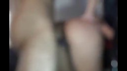 Busty cuckolding wife sucks dick and gives pussy to another man at the motel
