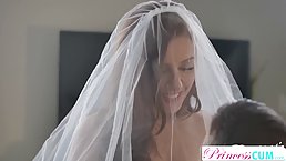 Hot brunette MILF Vanna Bardot gets fucked by her stepbro