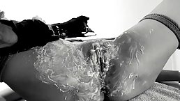 Tied her up, shaved her pussy and made her squirt