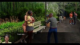 Sexy 3D animated game "The Office Wife" playthrough