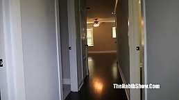 Sexy black babe Blu Meree takes BBC before shower