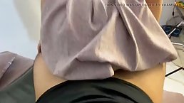 Nice ass brunette teen gets fucked before going to school