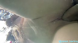 Small tits brunette babe gets her pussy fucked POV