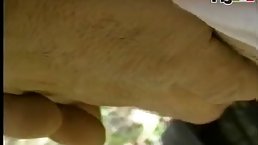 Horny brunette whore gets her hairy pussy fucked rough