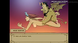 Witch Hunter Trainer (cartoon animated porn game)
