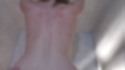 Amateur blonde wife with nice ass gets fucked in the shower