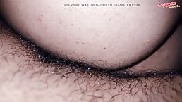 Amateur hairy Indian pussy gets fucked and creampied