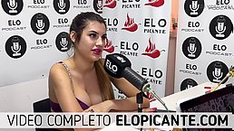 Busty Latina Melita Rojas talking about sex