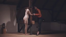 Submissive babe Gina Snow gets fucked by her busty bitch boss Charlie Red