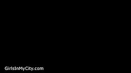 Round ass brunette babe sucks and anally rides dick