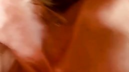 Horny Spanish housewife sucks dick impaled with dildo