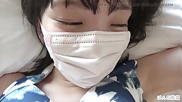 Skinny Japanese girl gets fucked POV (uncensored)