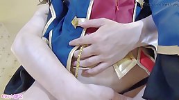 Amateur Asian cosplayer girl gets pounded DGS