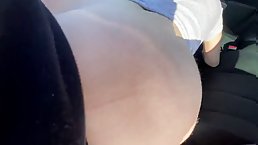 Big ass and boobs brunette wife gets fucked by Taxi driver