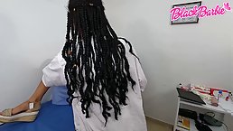 Medical appointment ends with hot lesbian sex
