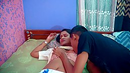 Sexy Indian girl gets sex relaxation with her stepbrother