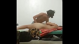 Amateur redhead MILF gets fucked by her young stepson